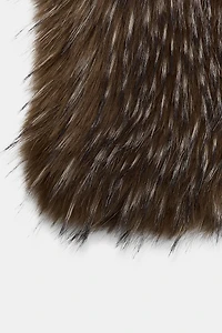 MARLED FAUX FUR SCARF