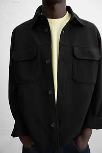 COMFORT TEXTURED OVERSHIRT
