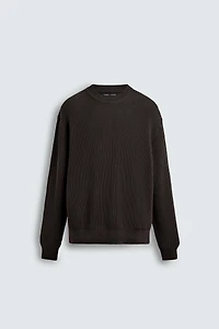 RIBBED TEXTURED SWEATER