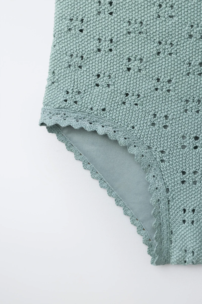 1-6 ANS/ MAILLOT DE BAIN EN CROCHET