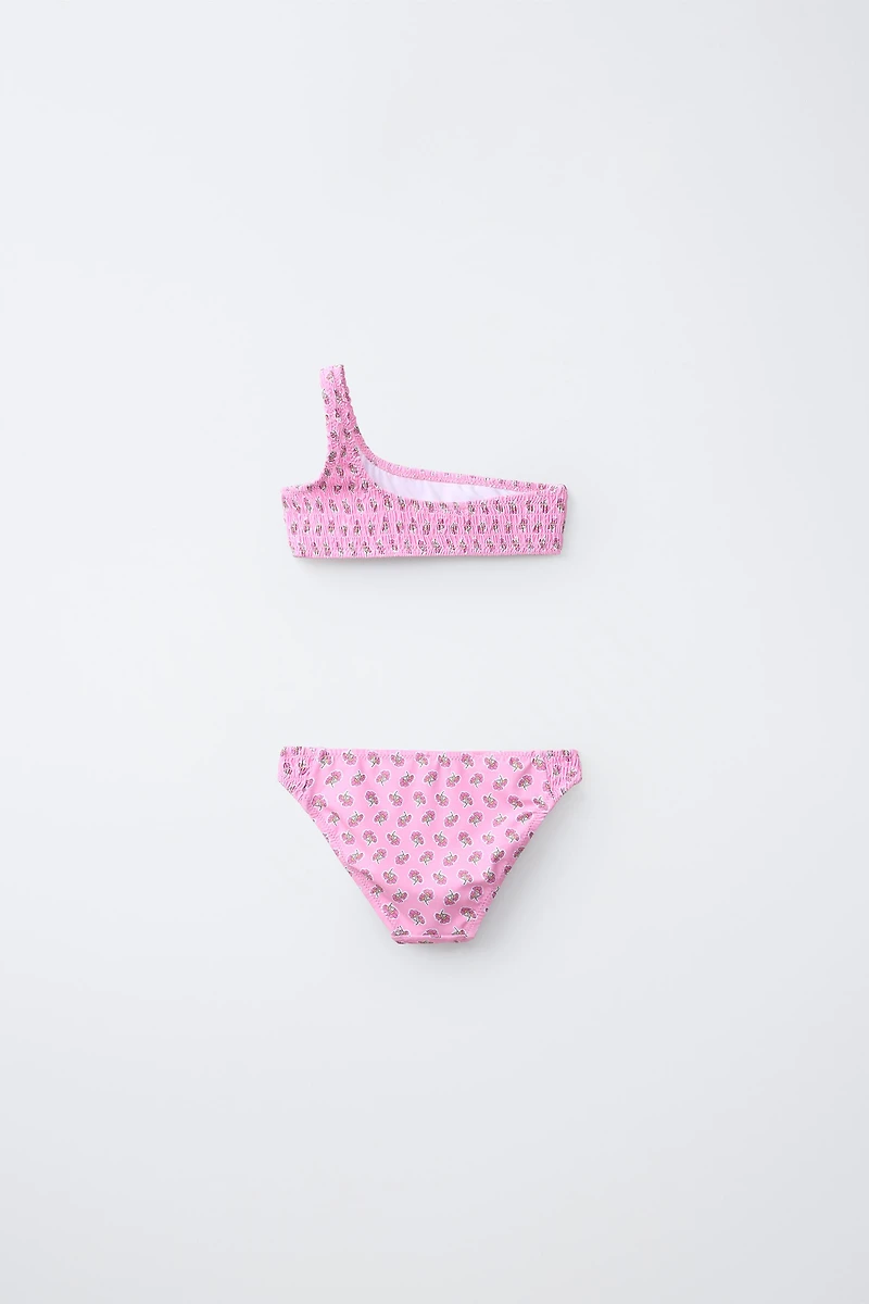 6-14 ANS/ BIKINI NID D'ABEILLE FLEURS