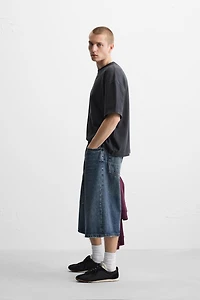 LIGHTWEIGHT WASHED BOXY FIT T-SHIRT