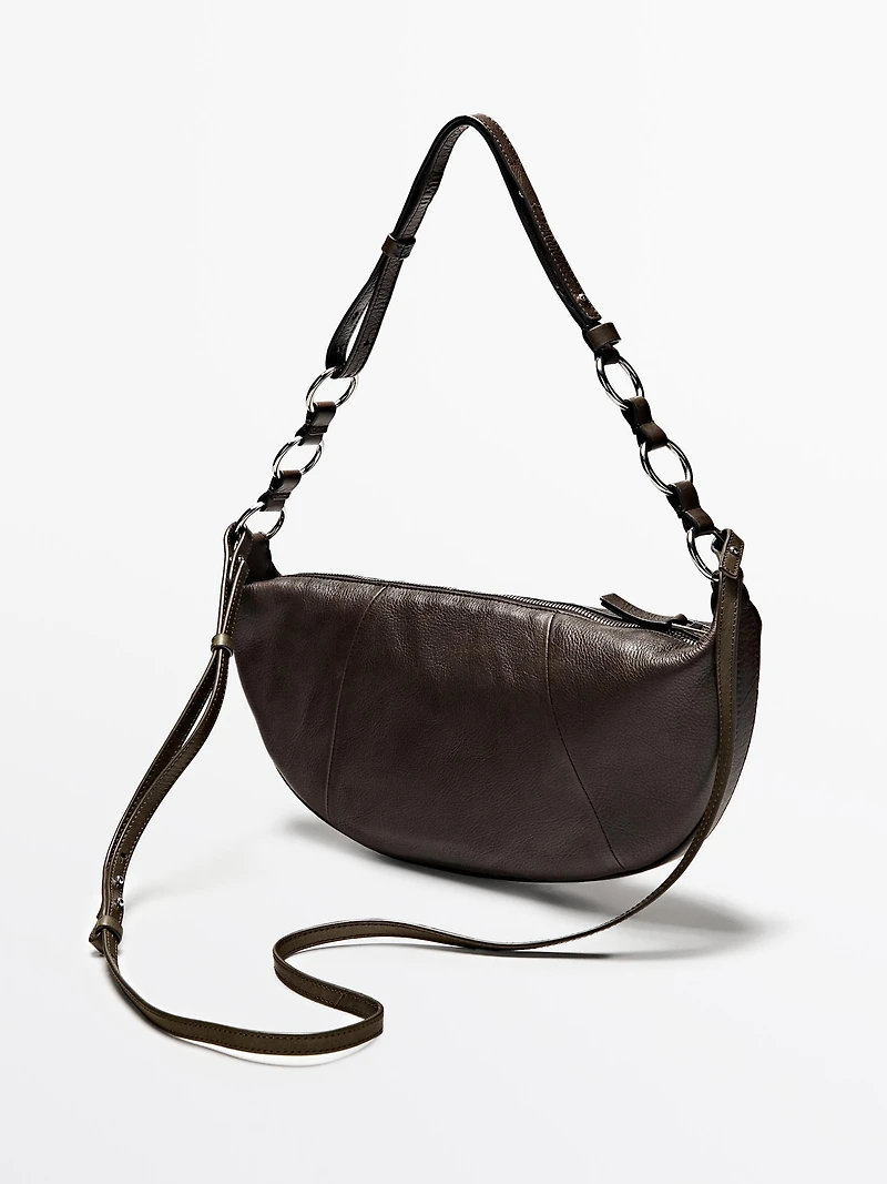 Small nappa leather bag