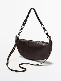 Small nappa leather bag