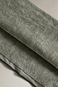 SERVIETTE DE BAIN VELOURS OVERLOCK