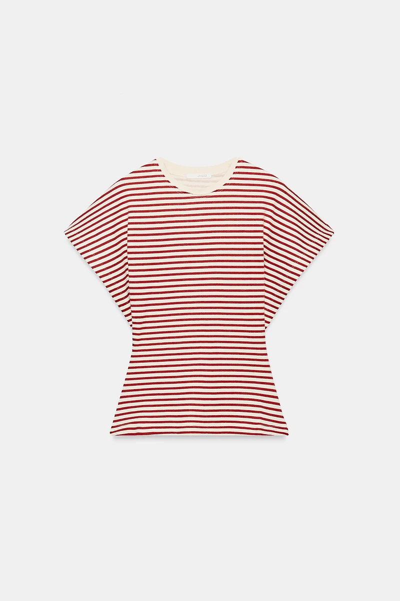 SLIM FIT STRIPED T-SHIRT