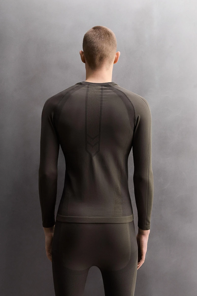 T-SHIRT COMPRESSIF PREMIÈRE COUCHE SKI