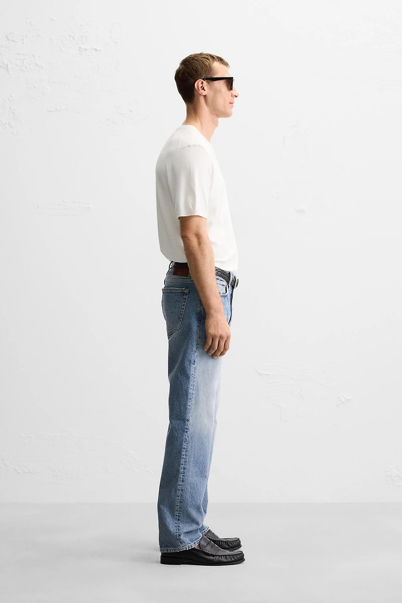 KNIT REGULAR FIT T-SHIRT