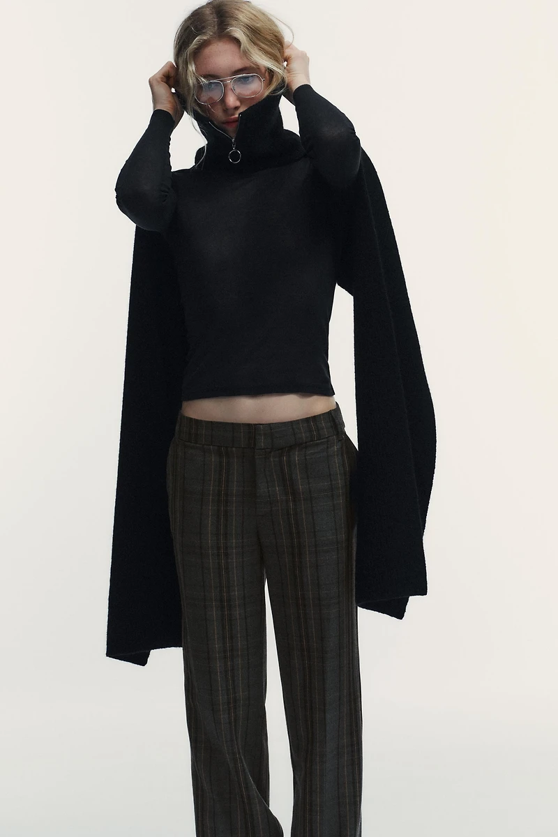 PANTALON À CARREAUX