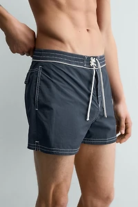 DRAWSTRING SWIMSUIT
