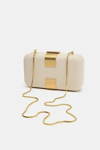 METAL DETAIL CLUTCH