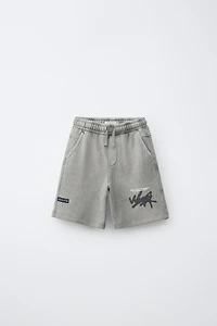 SHORT EFFET DÉLAVÉ