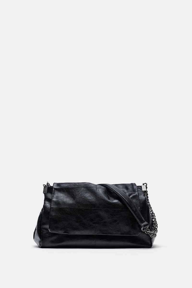 ROCK STYLE FLAP SHOULDER BAG