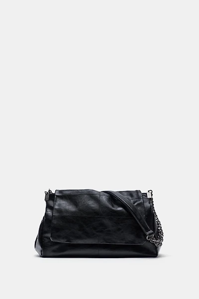 ROCK STYLE FLAP SHOULDER BAG