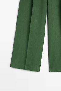 Flowing total look pants