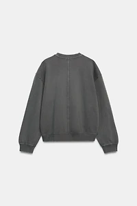 SWEAT EFFET DÉLAVÉ