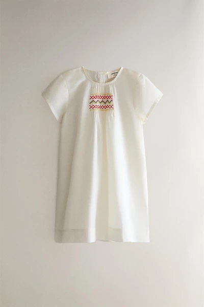 KIDS' SMOCKED DRESS