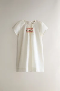 KIDS' SMOCKED DRESS