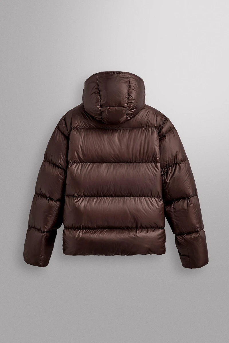 FEATHER DOWN SKI PUFFER JACKET