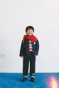 VESTE EN JEAN AVEC PIÈCES