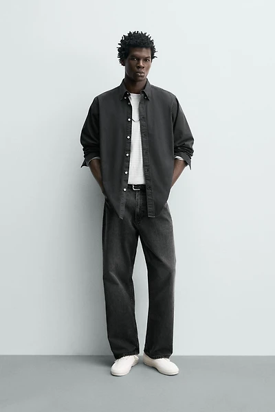 REGULAR FIT COTTON SHIRT
