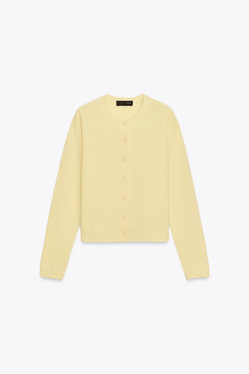 VESTE BASIQUE 100 % LAINE