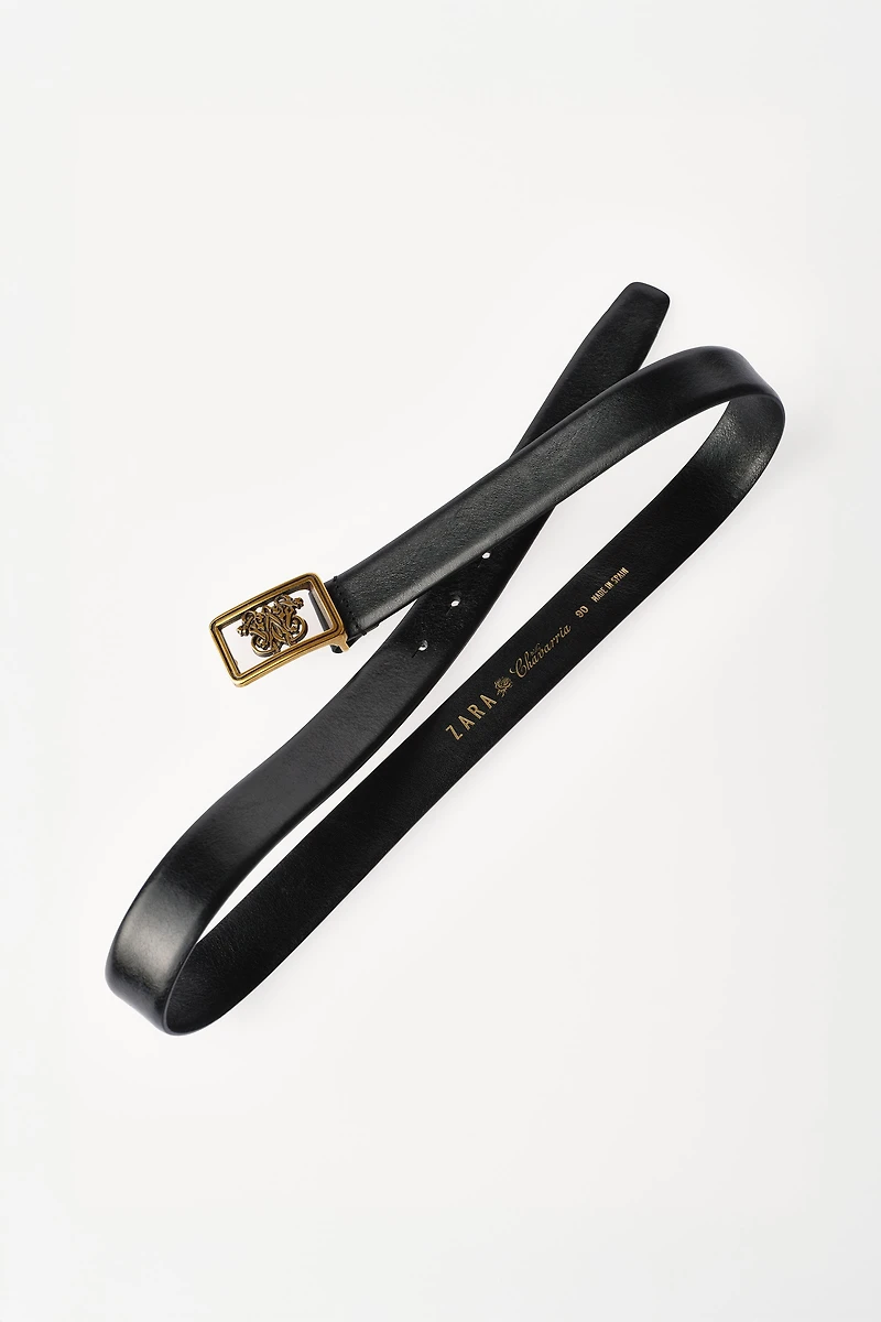 PLATE BUCKLE BELT WILLY CHAVARRIA X ZARA