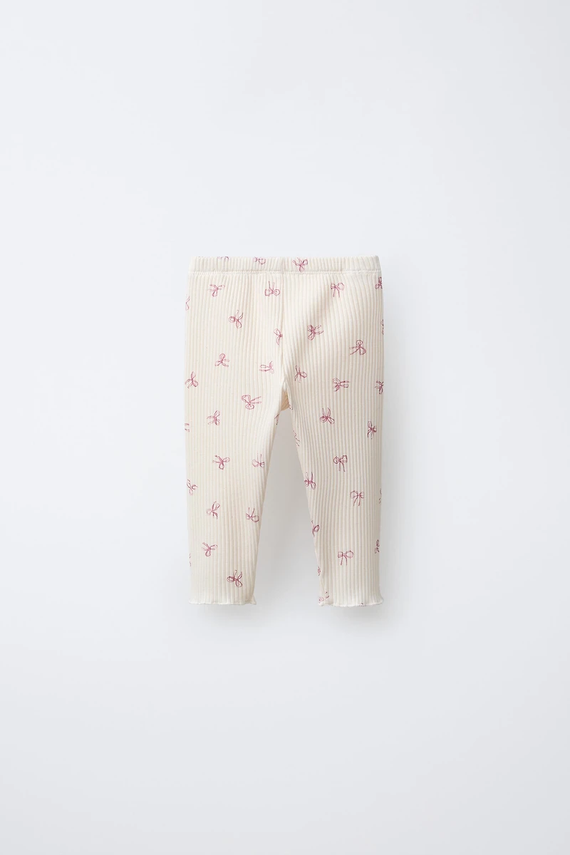 LEGGING CÔTELÉ SOFT TOUCH LACETS