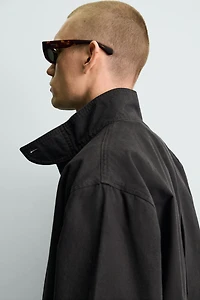BOXY FIT COTTON JACKET