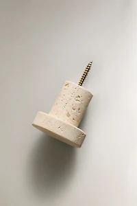 PATÈRE MARBRE BEIGE