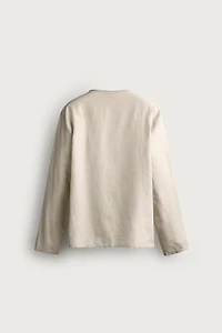 HEMP - COTTON HENLEY SHIRT