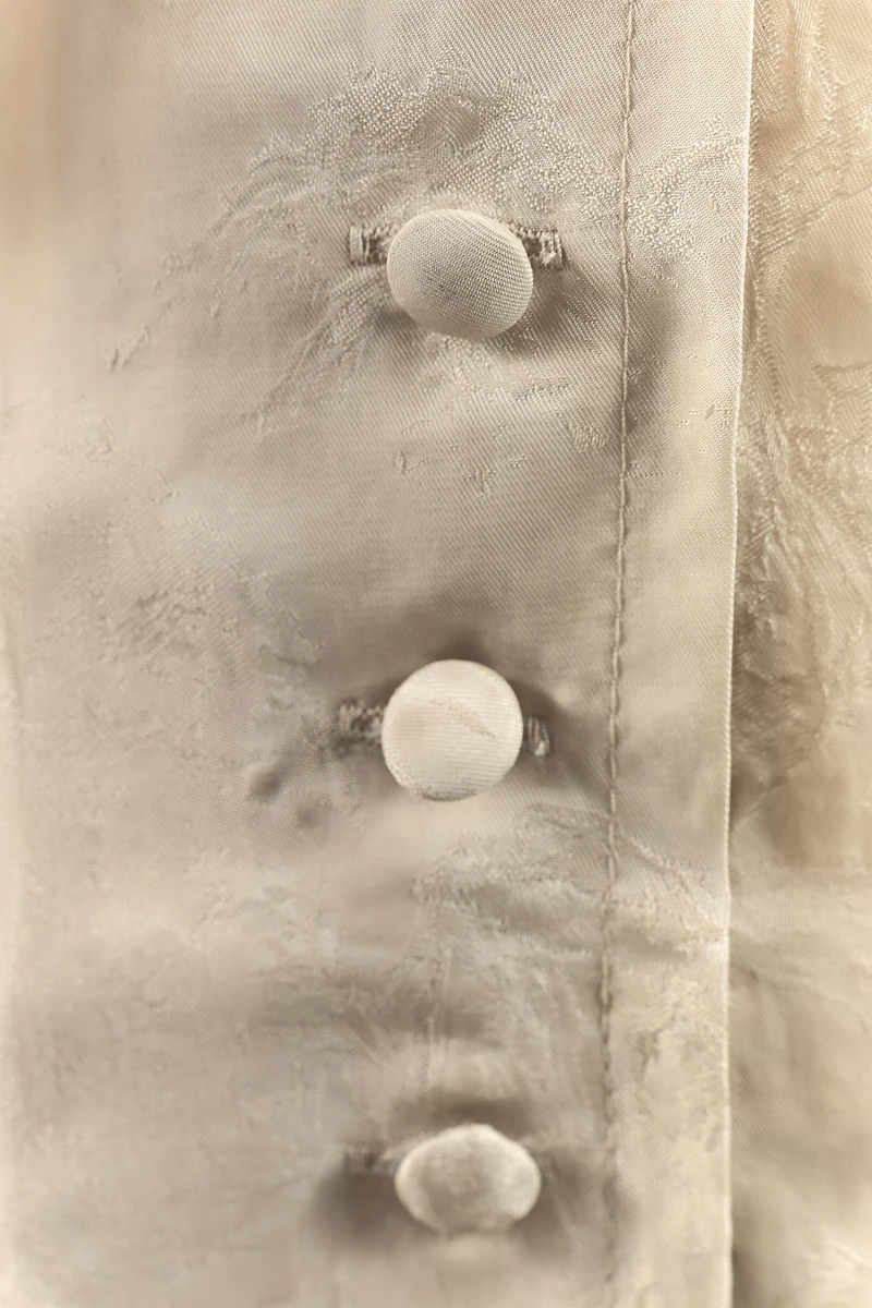 ZW COLLECTION LIMITED EDITION JACQUARD BUTTON PANTS