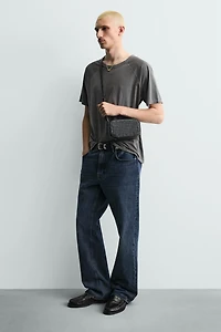 WOVEN CROSSBODY BAG