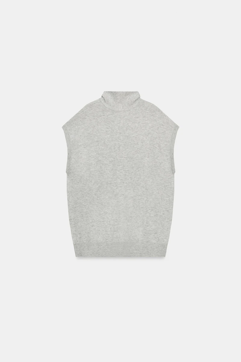 BOW KNIT VEST