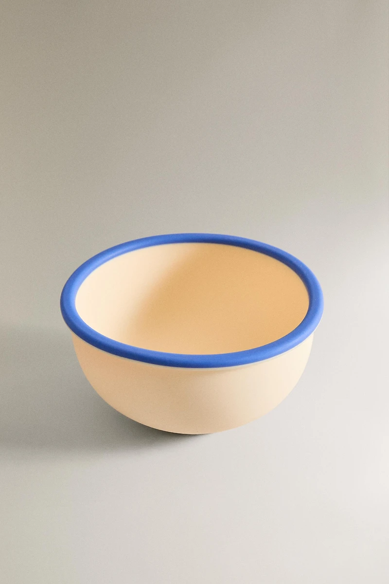 KIDS' SILICONE CONTRAST BOWL