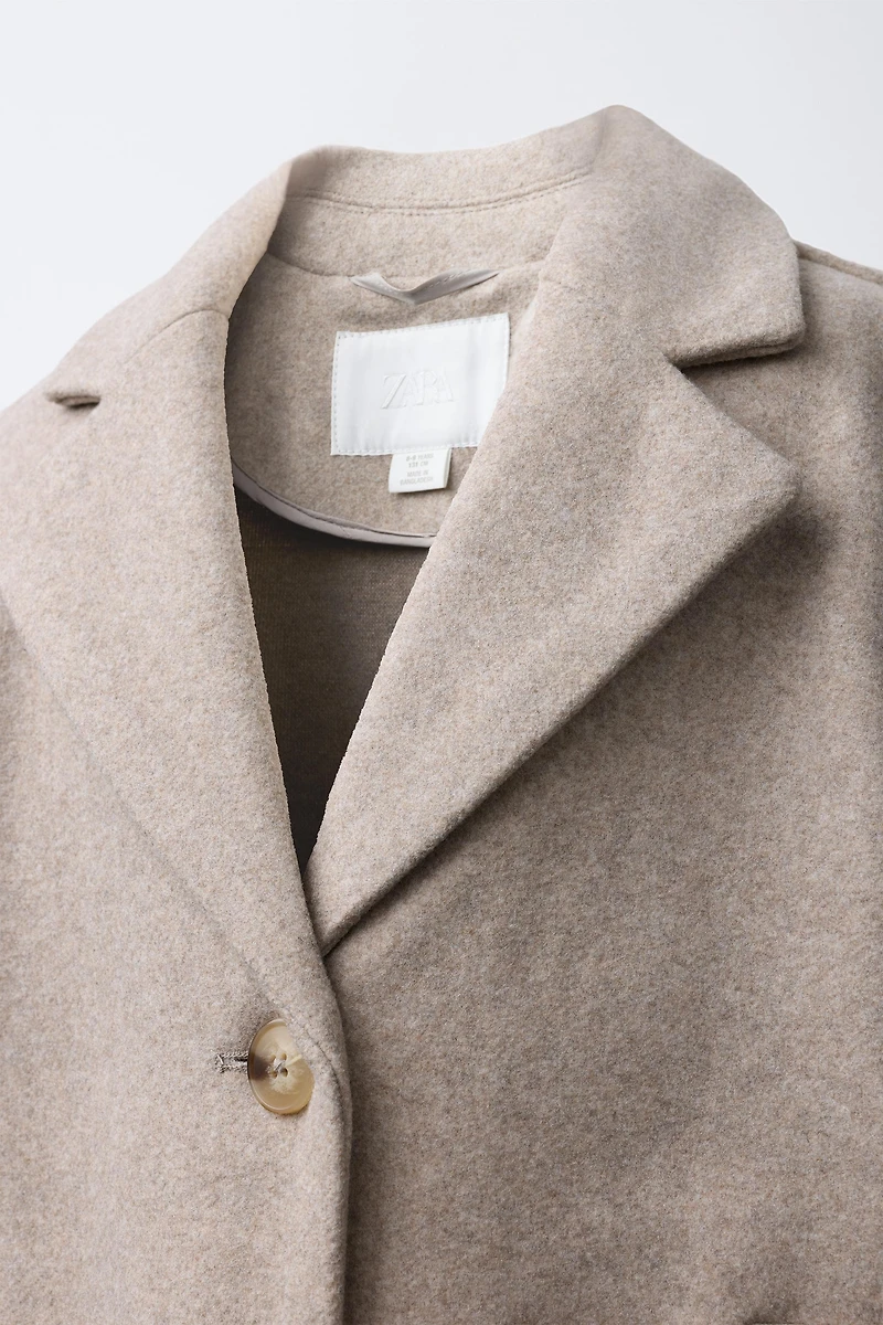 MANTEAU DRAP BASIQUE