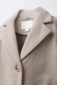 MANTEAU DRAP BASIQUE