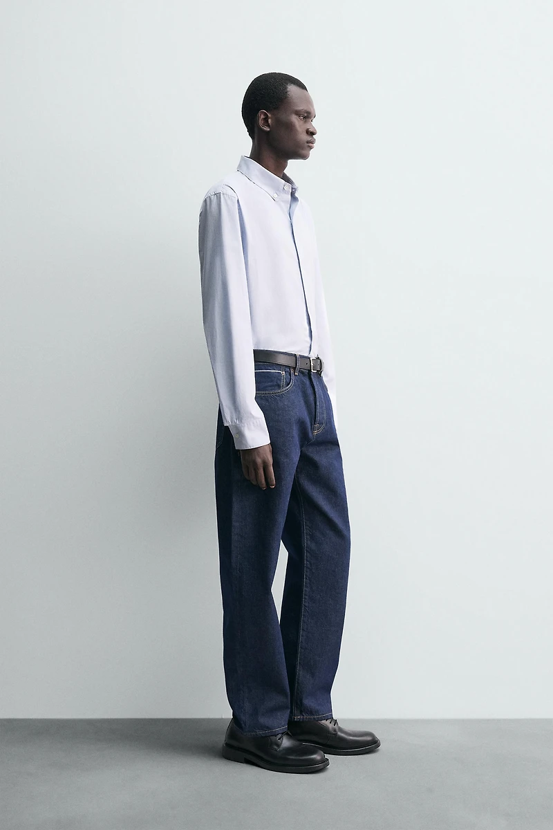 REGULAR FIT POPLIN SHIRT