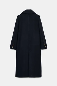 LONG WOOL BLEND COAT ZW COLLECTION