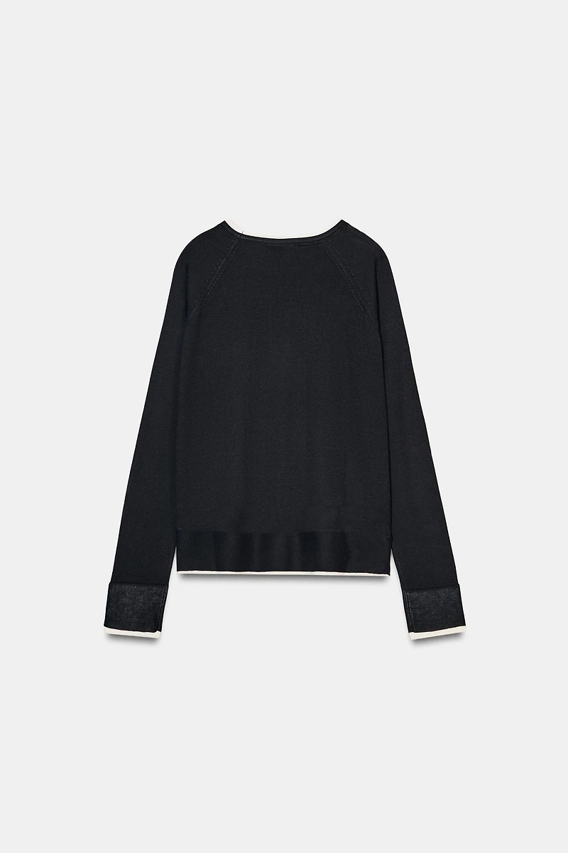 PULL EN MAILLE DOUBLE