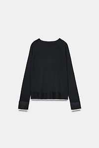 PULL EN MAILLE DOUBLE