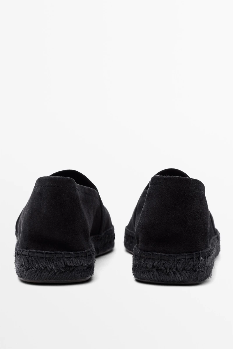 Leather espadrilles