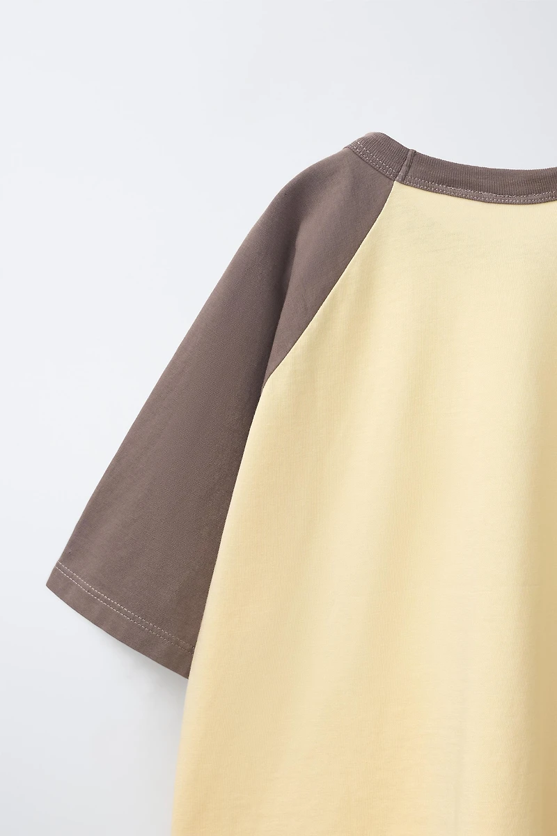 T-SHIRT MANCHES RAGLAN