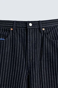 CHAMPION ® X ZARA STRIPED BAGGY FIT JEANS