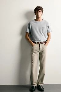 STRAIGHT ANKLE FIT JEANS