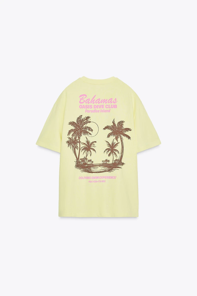 TEXT PRINT T-SHIRT