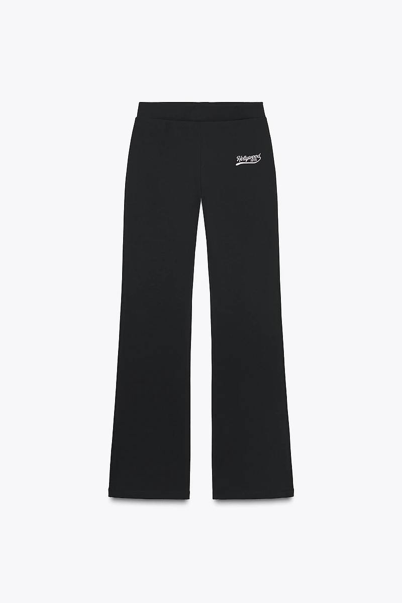 FLARE FLEECE PANTS