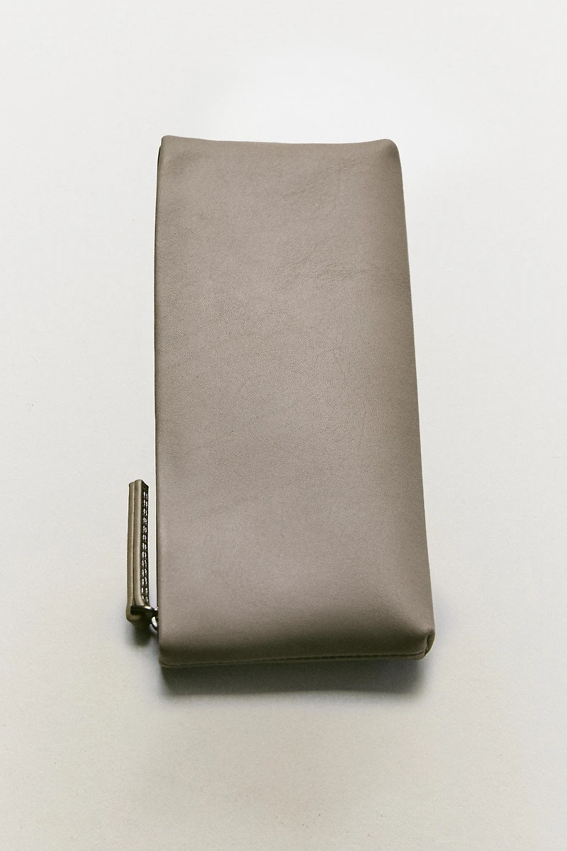 LEATHER OBJECT HOLDER CASE