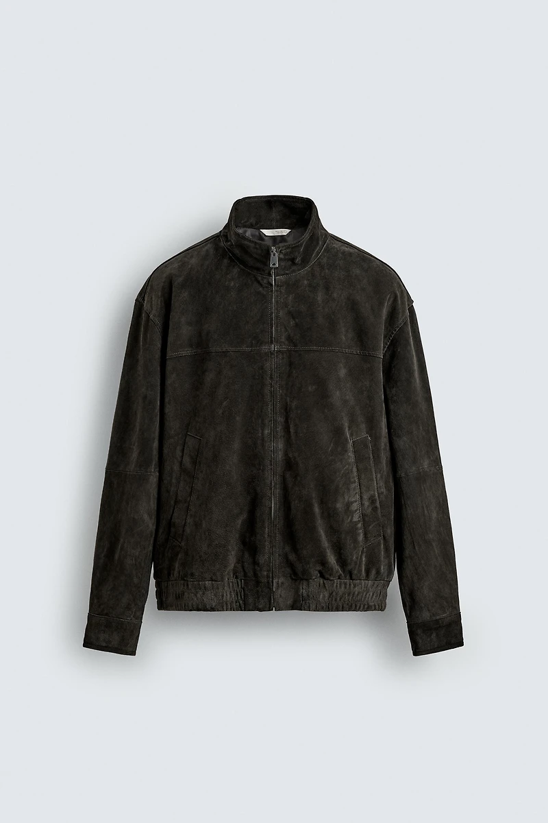 SUEDE LEATHER JACKET