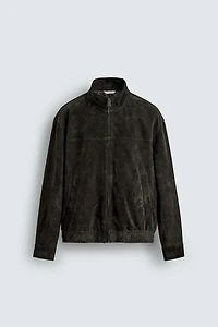 SUEDE LEATHER JACKET